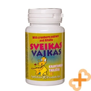 SVEIKAS VAIKAS Children Kid Immune System Boost Supplement 10mg 60 Tablets - Picture 1 of 24
