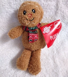 Plush Christmas House Gingerbread Man 8 1/2" From 2024 - Picture 1 of 4