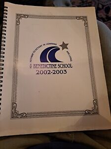 2003 Annuaire scolaire bénédictin des besoins spéciaux Ridgely Maryland Md 