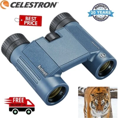 Binoculares compactos Bushnell 10x25 H2O 130105R (stock Reino Unido)