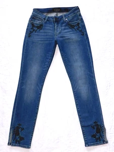LUCKY BRAND ―Size 4/27 ― LOLITA SKINNY Embroidered Stretch Denim Jeans NEW #CX74 - Picture 1 of 6