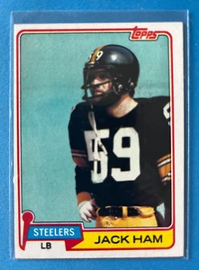 1981 Jack Ham Topps #235 Pittsburgh Steelers HOF NM J33 - Bild 1 von 2