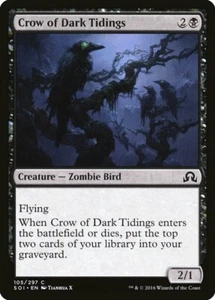 CUERVO DE NOTICIAS OSCURAS X 4 N/M- SOMBRAS SOBRE INNISTRAD MTG - Imagen 1 de 1
