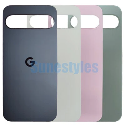 Nueva cubierta de vidrio trasera de batería OEM para Google Pixel 9 Pro / 9 Pro XL Foto 1 de 2