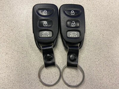 LOT 2 HYUNDAI SONATA 2009-2014 KEY FOB FCC ID OSLOKA-950T REMOTE 95430-3Q001 OEM - Image 1 of 2