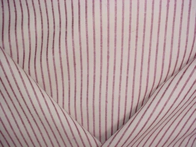 Обивочная ткань 22-5/8 лет Brunschwig Fils BF10050 льняная полоса сиреневая серая белая - Изображение 1 из 4