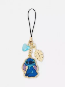 OFFICIAL Disney Lilo And Stitch Phone Charm Bag Charm Xmas Gift Birthday - Zdjęcie 1 z 2
