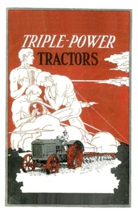 Tractores de triple potencia IHC McCormick-Deering 10-20 15-30 folleto regular Farmall - Imagen 1 de 14