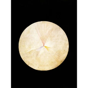 Großer Wandkunstdruck abstrakter Kreis Hilma Af Klint Nr. 14 Schwan 18 x 24 Zoll - Bild 1 von 5