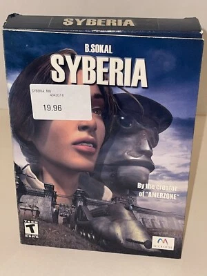 SYBERIA B. Sokal Windows ПК средняя коробка NTSC игры запечатанный новый  - Изображение 1 из 4