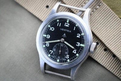 WW2 Vertex Dirty Dozen Army Wristwatch Matching Numbers. - Image 1 of 4
