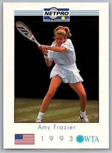 1993 NetPro #W11 Amy Frazier USA Tennis Sport Karte - Bild 1 von 2