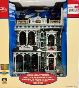 LEMAX Furniture Store Building Essex Street Facade Christmas Village 35842A NIOB - Picture 1 of 6
