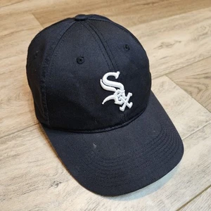 Chicago White Sox Mütze Kappe schwarz Strapback Jugend Jungen MLB Baseball Sport - Bild 1 von 8
