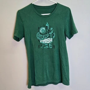 PHISH 2016-17 New Years Run Concert Green Graphic T-Shirt Unisex Small - Picture 1 of 5