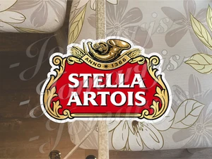 Stella Artois Premium Lager Belgien Bier Logo Aufkleber Abziehbild wasserdicht 2"-18" - Bild 1 von 7