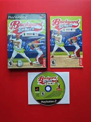PS2 Backyard Sports: Baseball 2007 Complete Sony PlayStation 2 MLB Case Manual - Image 1 of 4