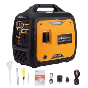 Gas Generator 3800W Running Power Digital Display Electric/Remote Start - Picture 1 of 12