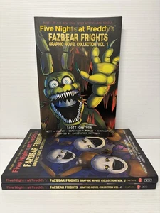 Five Nights at Freddy’s Graphic Novels x 3 Vol. 1 Vol. 2 Vol. 4 Scott Cawthon - Picture 1 of 7