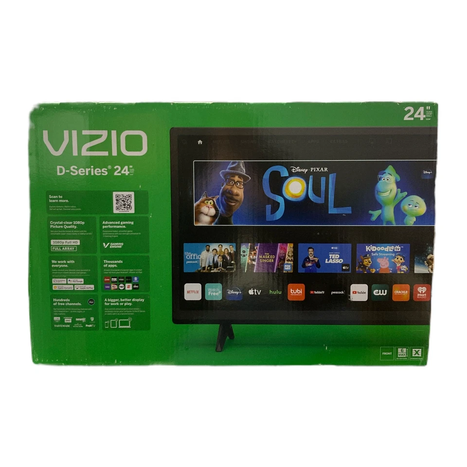Opened VIZIO 24" Class D-Series Full HD Smart TV - Image 1 of 1