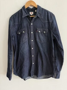 Levi's Jeanshemd Blau Herren Relaxed Fit Button Down - Langarm UK L - Bild 1 von 9