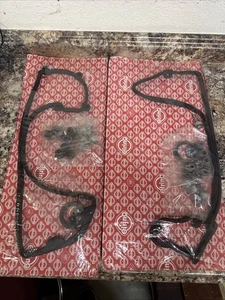 Elring 725.340 725.330 Engine Valve Cover Gasket Set 04-11 BMW N62 E60 E61 E65 - Picture 1 of 8