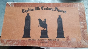 Vintage Kingsway Florentine Replica Game 32 Pieces /Box No Board - Picture 1 of 2