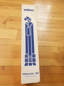 Velbon Videomate 300 Tripod – Professional Lightweight Video/Camera Tripod NEW! - Picture 1 of 8