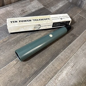 Bausch & Lomb Vintage Ten Power grün Teleskop mit Originalkarton - Bild 1 von 10