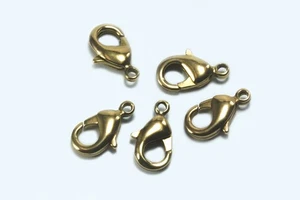 Cierre De Mosquetón De Latón 10/12 Mm Conector Cierre De Cadena, M-105 - Imagen 1 de 1