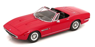 KK Scale 1:18 MASERATI GHIBLI SPYDER RED WITH SPOKE RIMS 1970 - KKDC181301 - Immagine 1 di 4