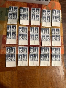 1983USA #2046 20c Babe Ruth - Baseball - Plate Block of 4 (15 total) - Picture 1 of 7
