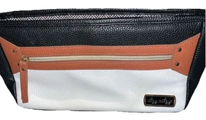 Itzy Ritzy Stroller Caddy Organizer Adjustable Bag Caddy Coffee & Cream Color - Picture 1 of 9