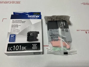 New Genuine Brother LC101 Black Ink Cartridge MFC-J285DW, MFC-J450DW EXP 03/2023 - Picture 1 of 5