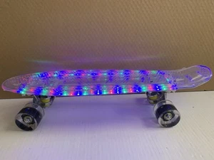 LED Skateboard Light Up Translucent KIDS Toy Cipton 22.5” (NEW) Gift - Picture 1 of 12