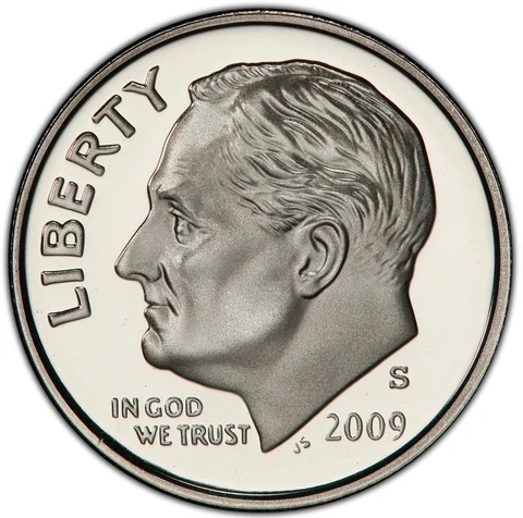 GEM PROOF 2009-S Roosevelt Dime San Francisco DEEP CAMEO 10c- Save on Multiple! Cover