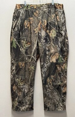 Cabelas Dry Plus Scent Lok Mossy Oak Camo Hunting Pants Men’s 2XL Reg Polyester - Image 1 of 4