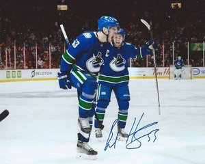 Bo Horvat Signed 8x10 Photo Vancouver Canucks Autographed COA G - Picture 1 of 2