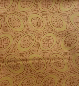 Kaffe Fassett Aboriginal Dot FreeSpirit Fabric Gold Pink 20" x 44" Circles - Picture 1 of 4