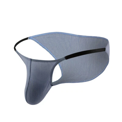Sexy Mens Thong Underwear Briefs Low Waist G-string Bikini Lingerie Underpants N - Image 1 of 4