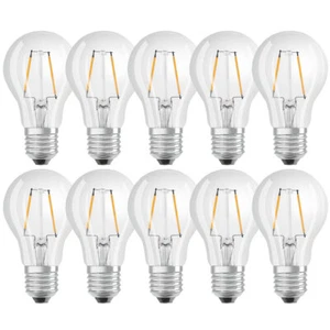 10 x Osram LED Filament Birnen 2,2W = 25W E27 klar 250lm warmweiß 2700K DIMMBAR - Bild 1 von 5