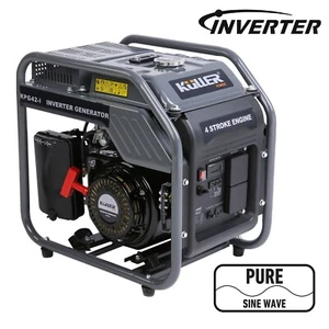 4200W Inverter Generator Pure Sine Wave Single-Phase Petrol DC Output Camping - Picture 1 of 11