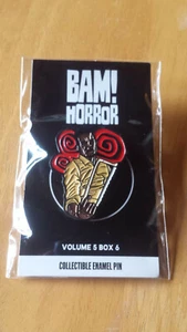 Saw Spiral Chris Rock Bam Box Exclusive Fan Art Enamel Pin - Volume 5 Box 6 - Picture 1 of 2