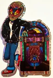 ALIEN--NUOVO--Adesivo distributore automatico prismatico vintage (1998) (#816) - Foto 1 di 2