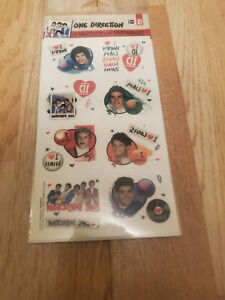 One Direction 8 Temporary Tattoos One Sheet Harry Styles Zayn Louis Niall Liam 