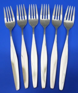 6 WMF FLORENCE Florenz WMF108 Patent 90 Silverplate Flatware 7 3/4" DINNER FORKS - Picture 1 of 9
