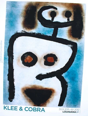 HERMOSO PÓSTER LITOGRAFÍA ORIGINAL DE EXPOSICIÓN PAUL KLEE 2011 Foto 1 de 3