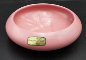 Haeger Round Bulb Planter Florist Bowl Mauve Matt Finish  7" - Picture 1 of 6
