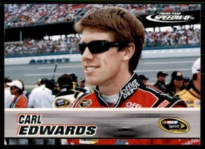 2008 Press Pass Speedway Carl Edwards #22 NASCAR Racing - Image 1 of 2