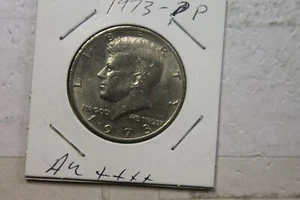 1973-P 50C Kennedy Half Dollar AU++++ - Picture 1 of 4